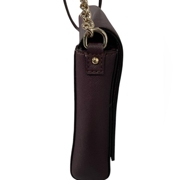 Kate Spade Purple Crossbody Clutch Chain Purse - Picture 8 of 8
